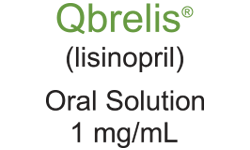 QBRELIS® (lisinopril) Oral Solution, 1 mg/mL